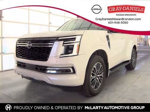 Certified 2025 Nissan Armada SL w/ Captain's Chari Seat Package AWD/4WD image 1