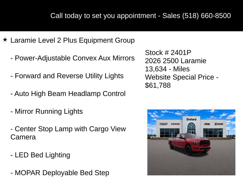 Used 2026 RAM 2500 Laramie AWD/4WD image 16