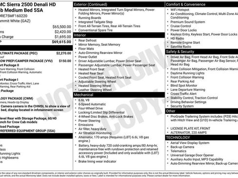 Used 2021 GMC Sierra 2500 Denali w/ Denali Ultimate Package image 27