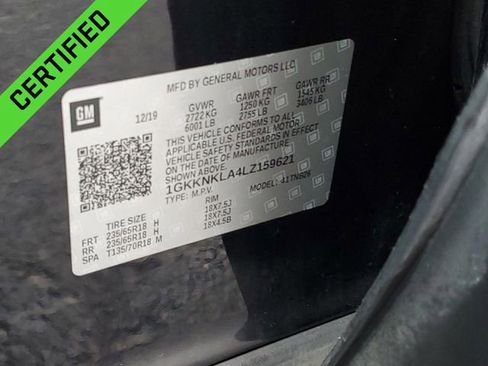 Certified 2020 GMC Acadia SLE image 32