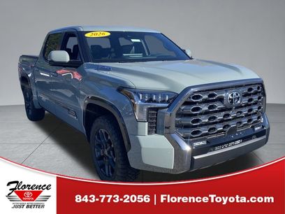 New 2026 Toyota Tundra Platinum