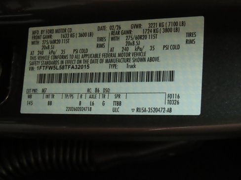 New 2026 Ford F150 Lariat w/ Equipment Group 502A High AWD/4WD image 34