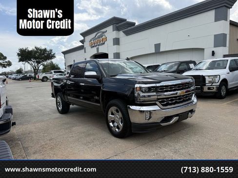Used 2017 Chevrolet Silverado 1500 LTZ w/ Texas Edition RWD image 1
