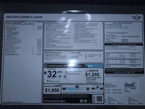 Used 2026 MINI Cooper S FWD image 10