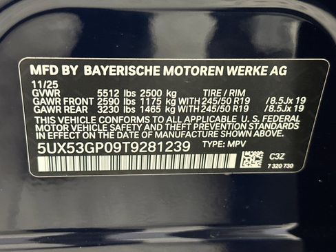 New 2026 BMW X3 xDrive30 w/ Convenience Package image 18