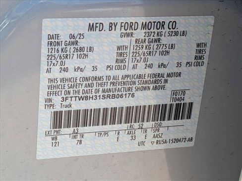 Certified 2025 Ford Maverick XLT FWD image 24