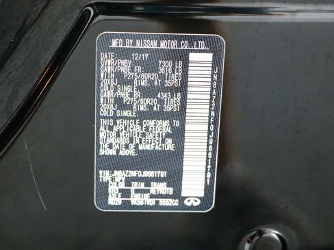 Used 2018 INFINITI QX80 2WD image 39