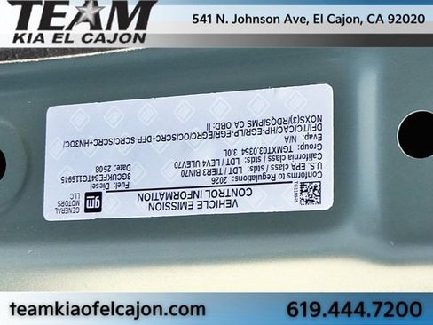 Used 2026 Chevrolet Silverado 1500 LT Trail Boss w/ LPO, Dark Essentials Package AWD/4WD image 35