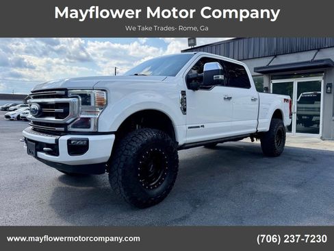Used 2020 Ford F250 Platinum w/ FX4 Off-Road Package AWD/4WD image 1