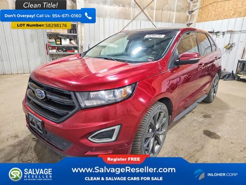 Used 2017 Ford Edge Sport w/ Equipment Group 401A AWD/4WD image 1