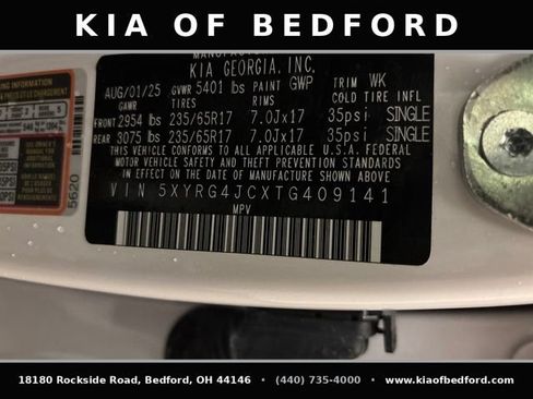 Used 2026 Kia Sorento LX FWD image 16
