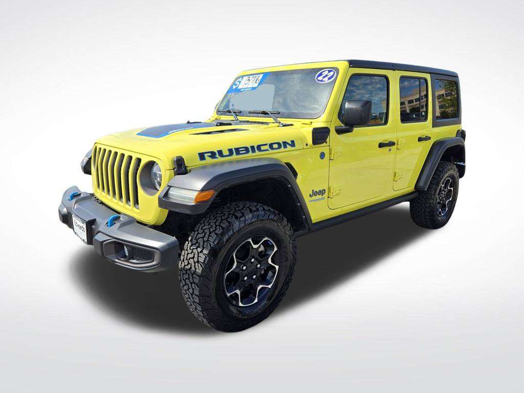 Used 2022 Jeep Wrangler Unlimited Rubicon 4xe AWD/4WD image 8