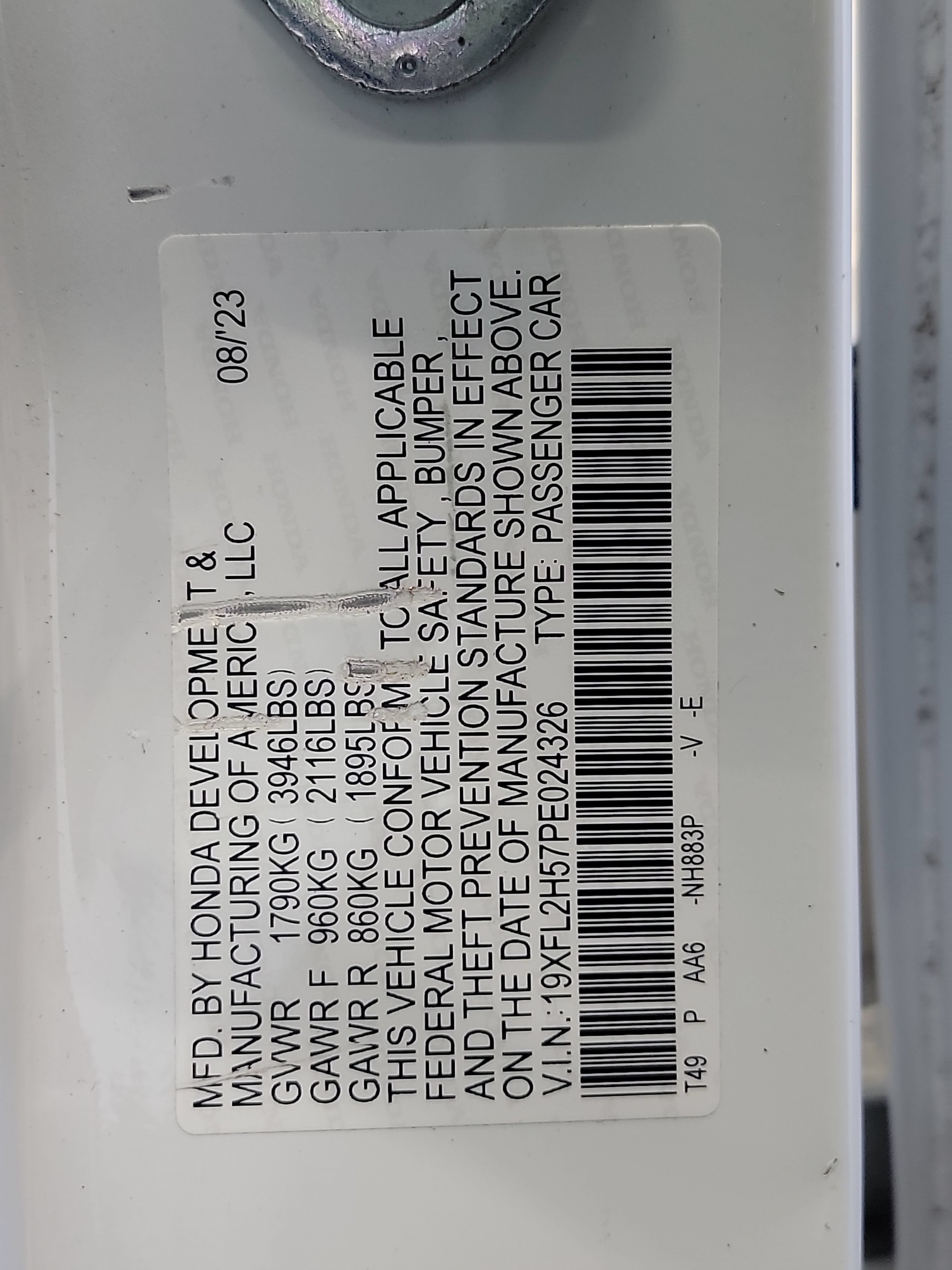New 2023 Honda Civic LX image 32