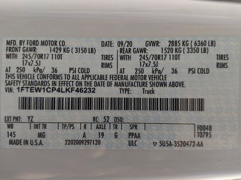 Used 2020 Ford F150 XLT image 33