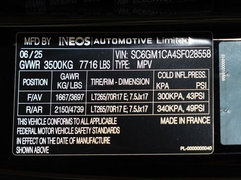 New 2025 INEOS Grenadier image 23