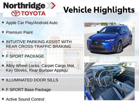 Used 2022 Lexus UX 250h F Sport image 2