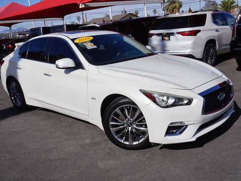 Used 2018 INFINITI Q50 Luxe w/ Cargo Package (L95) RWD image 2