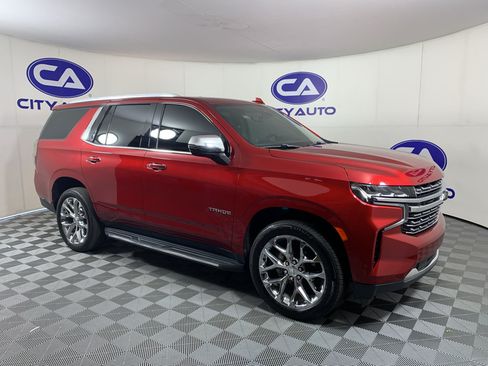Used 2021 Chevrolet Tahoe Premier w/ Premium Package AWD/4WD image 1