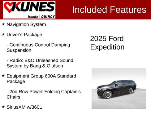 Used 2025 Ford Expedition Platinum w/ Driver's Package AWD/4WD image 2
