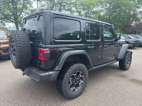 Used 2021 Jeep Wrangler Unlimited Rubicon 4xe w/ Cold Weather Group AWD/4WD image 4