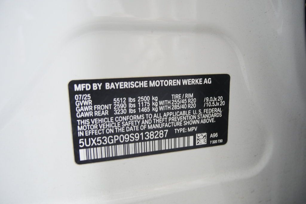 Certified 2025 BMW X3 xDrive30i AWD/4WD image 27