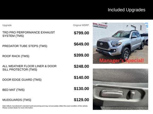 Used 2022 Toyota Tacoma TRD Off-Road AWD/4WD image 7