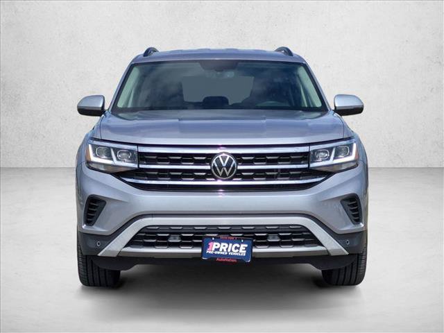 Used 2021 Volkswagen Atlas SE w/ Towing Package AWD/4WD image 2