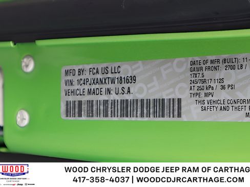 New 2026 Jeep Wrangler Sport AWD/4WD image 23