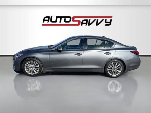 Used 2021 INFINITI Q50 Luxe w/ Cargo Package image 4
