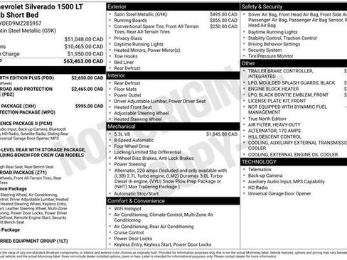 Used 2021 Chevrolet Silverado 1500 LT w/ True North Edition Plus AWD/4WD image 7