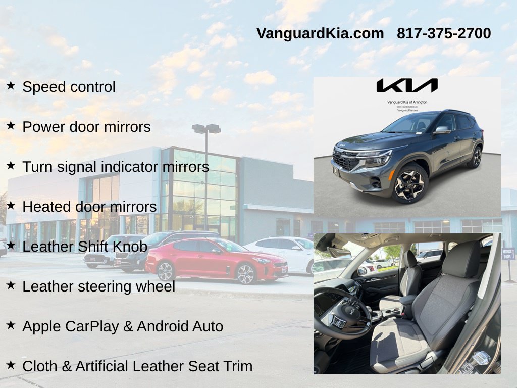 Certified 2026 Kia Seltos S FWD image 12