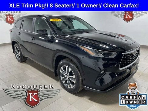 Used 2024 Toyota Highlander XLE AWD/4WD image 1