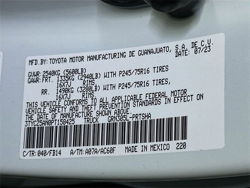 Certified 2023 Toyota Tacoma SR image 24