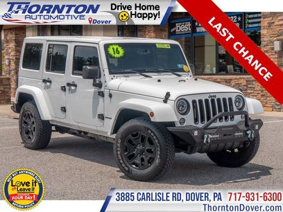 Used 2016 Jeep Wrangler Unlimited Sahara