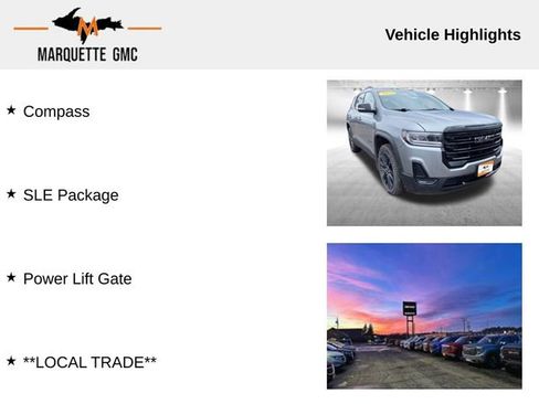 Used 2023 GMC Acadia SLE w/ Driver Convenience Package AWD/4WD image 7