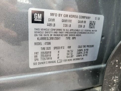 Certified 2021 Buick Encore GX Select image 24