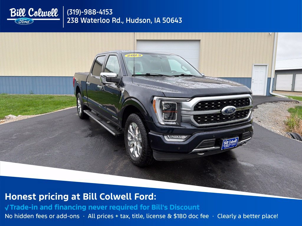 Certified 2023 Ford F150 Platinum w/ Equipment Group 701A High AWD/4WD image 1