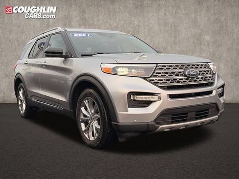 Certified 2021 Ford Explorer Limited w/ Equipment Group 301A AWD/4WD image 1
