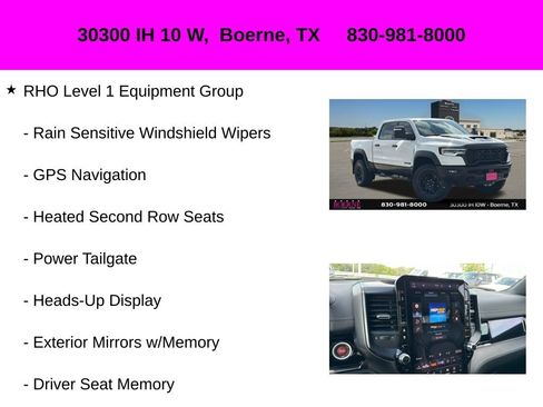 Used 2025 RAM 1500 RHO w/ RHO Level 1 Equipment Group AWD/4WD image 30