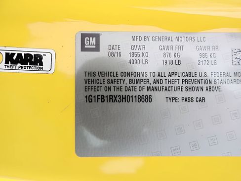 Used 2017 Chevrolet Camaro LT RWD image 58