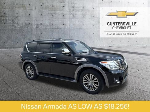 Used 2018 Nissan Armada Platinum w/ Captain Seat Package AWD/4WD image 1