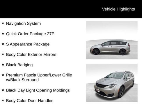 Used 2019 Chrysler Pacifica Limited w/ S Appearance Package image 3