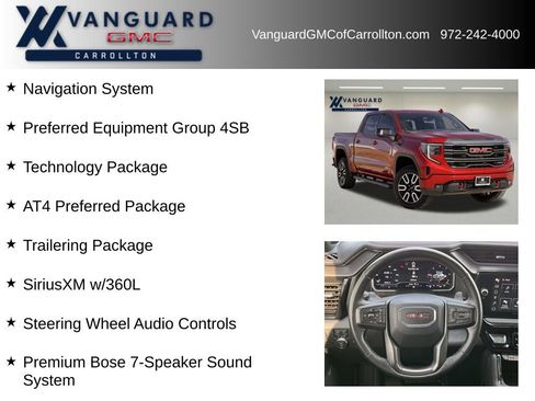 Used 2024 GMC Sierra 1500 AT4 w/ Technology Package image 6
