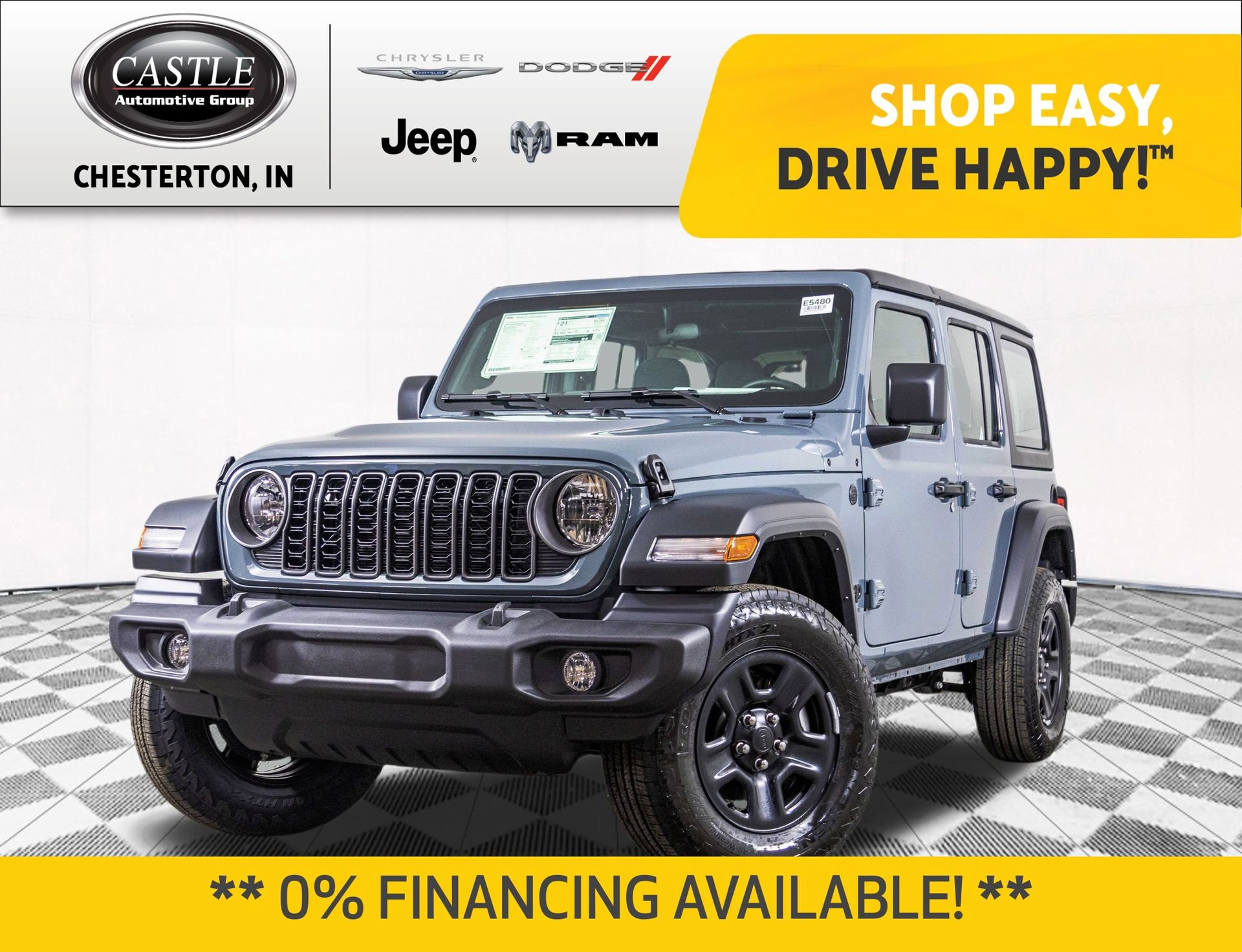 New 2026 Jeep Wrangler Unlimited Sport AWD/4WD image 1