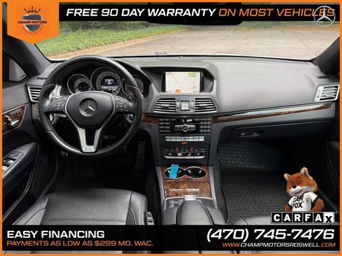 Used 2014 Mercedes-Benz E 350 4MATIC Coupe w/ Premium 1 Package image 2