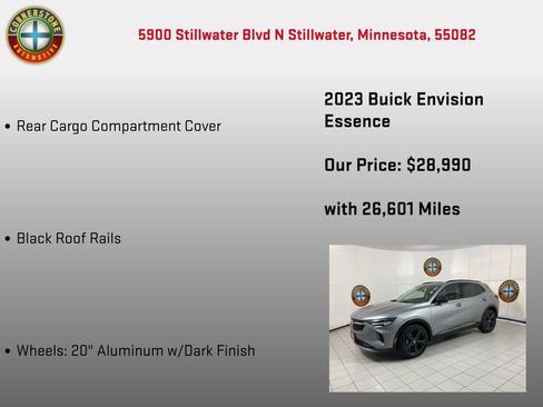 Used 2023 Buick Envision Essence w/ Sport Touring Package AWD/4WD image 30