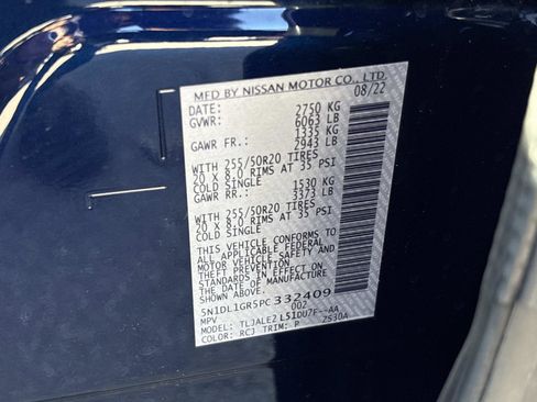 Used 2023 INFINITI QX60 Sensory w/ Vision Package image 37