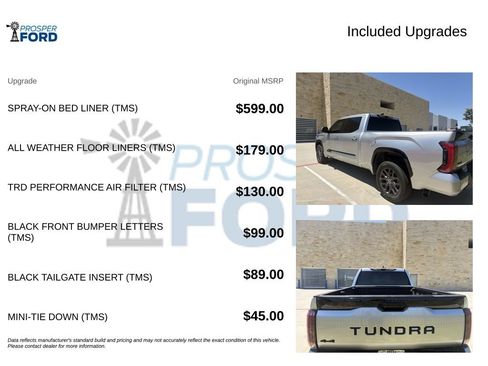 Used 2023 Toyota Tundra Platinum AWD/4WD image 3