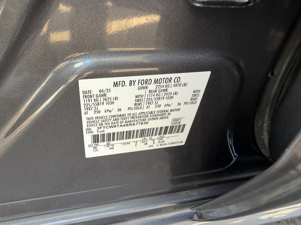 Certified 2025 Ford Maverick Lobo AWD/4WD image 23