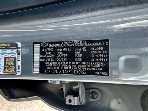 Used 2023 Hyundai Santa Cruz SEL w/ Activity Package image 32